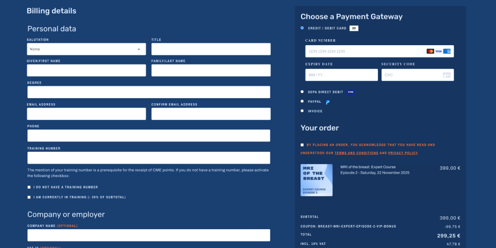 Redeem voucher